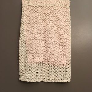 Free People Lace Skirt, Like New - Size 8